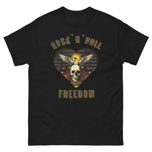 Freedom and Rock Music is About Sharing Love T-Shirt